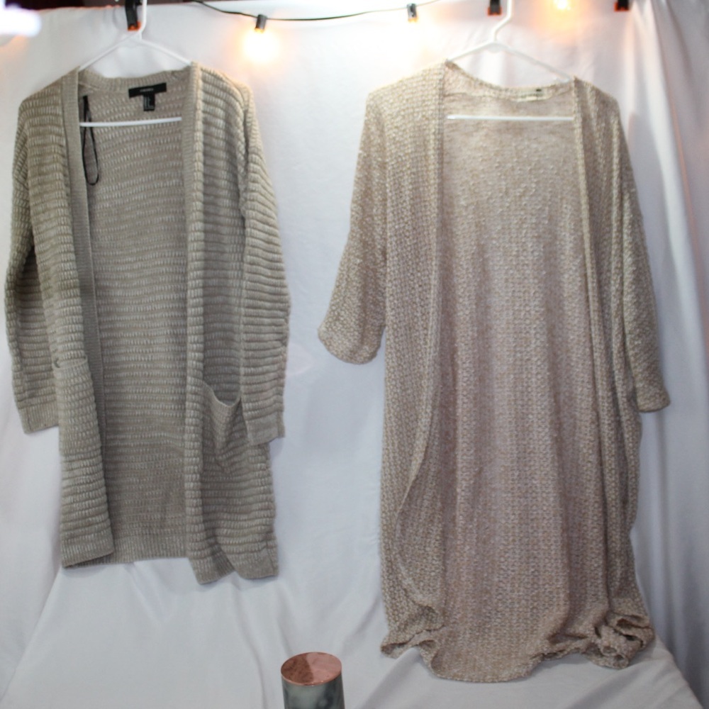 Two tan cover ups ✨